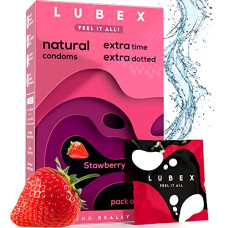 Deals, Discounts & Offers on Sexual Welness - Lubex 6 in 1 Condom, Extra Dotted with Condom Disposable Bags - Extra Ribbed for Girls & Extra Time