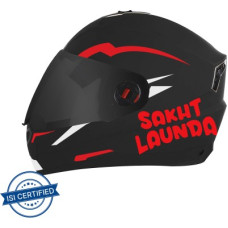 Deals and Offers on - Steelbird SBA-1 Sakth Launda Night Reflective Full Face Helmet in Dashing Black Red Motorbike Helmet(Matt Black Red with Smoke Visor) Deals, Discounts & Offers on - Steelbird SBA-1 Sakth Launda Night Reflective Full Face Helmet in Dashing Black Red Motorbike Helmet(Matt Black Red with Smoke Visor)