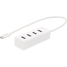 Deals, Discounts & Offers on  - Amazon Basics AmazonBasics USB 3.1 Type-C to 4 Port USB Hub - White