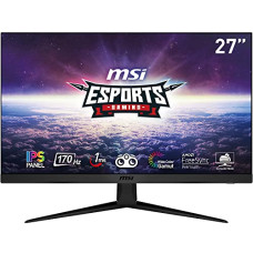 Deals and Offers on - MSI G2712 Esports Gaming Monitor | 27 Inch FullHD 1920x1080 | 170Hz Refresh Rate, 1ms Response Time | AMD FreeSync Premium Technology | Low Blue Light IPS Panel, Anti Glare | VESA Mount | Black Deals, Discounts & Offers on - MSI G2712 Esports Gaming Monitor | 27 Inch FullHD 1920x1080 | 170Hz Refresh Rate, 1ms Response Time | AMD FreeSync Premium Technology | Low Blue Light IPS Panel, Anti Glare | VESA Mount | Black