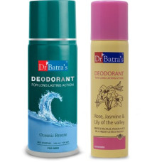 Deals and Offers on - Dr. Batra's Oceanic Breeze Deodorants Body Spray - For Men and women Deodorant Spray - For Men & Women(300 g, Pack of 2) Deals, Discounts & Offers on - Dr. Batra's Oceanic Breeze Deodorants Body Spray - For Men and women Deodorant Spray - For Men & Women(300 g, Pack of 2)