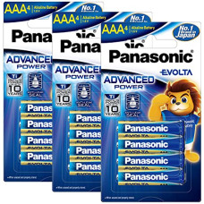 Deals and Offers on - Panasonic Evolta AAA Alkaline Advanced Power, Extra Power Formula, no Mercury add, Anti-Leak Seal, Protects Power Deals, Discounts & Offers on - Panasonic Evolta AAA Alkaline Advanced Power, Extra Power Formula, no Mercury add, Anti-Leak Seal, Protects Power