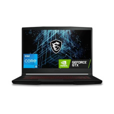 Deals, Discounts & Offers on Laptops - [For SBI Credit Card EMI] MSI GF63 Thin, Intel Core i5-11260H, 40CM FHD 144Hz Gaming Laptop (8GB/512GB NVMe SSD/Windows 11 Home/Nvidia GeForce GTX 1650, GDDR6 4GB/Black/1.8Kg), 11SC-1477IN
