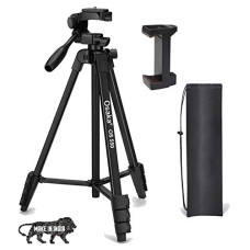 Deals and Offers on - Osaka OS 550 Tripod 55 Inches (140 cm) with Mobile Holder and Carry Case Deals, Discounts & Offers on - Osaka OS 550 Tripod 55 Inches (140 cm) with Mobile Holder and Carry Case