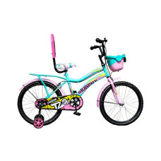 Deals, Discounts & Offers on  - Leader Kids Children, Boys, Girls 20T Road Bike , 20 Inches Steel Frame , Single Speed Cycle For 7-10 Years , Sea Green & Light Pink, Rigid
