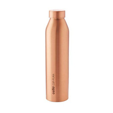 Deals and Offers on - Cello Cop-Pura Moksha Copper Water Bottle, 1000ml, 1 Piece, Copper Deals, Discounts & Offers on - Cello Cop-Pura Moksha Copper Water Bottle, 1000ml, 1 Piece, Copper