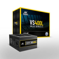 Deals and Offers on - Ant Esports VS400L NonModular High Efficiency Gaming Power Supply/PSU with Continuous Power and 120mm Silent Fan Deals, Discounts & Offers on - Ant Esports VS400L NonModular High Efficiency Gaming Power Supply/PSU with Continuous Power and 120mm Silent Fan