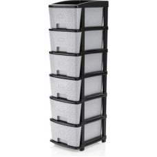 Deals and Offers on - Pinkwhale 6 Compartments Plastic NEW 6XL STONE GREY COLOR MODULAR DRAWER SYSTEM MULTI PURPOSE STORAGE BOX BASKET(Grey, Black) Deals, Discounts & Offers on - Pinkwhale 6 Compartments Plastic NEW 6XL STONE GREY COLOR MODULAR DRAWER SYSTEM MULTI PURPOSE STORAGE BOX BASKET(Grey, Black)
