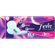 Deals and Offers on - Fem Ultracare XL Plus Sanitary Napkins | Provides Up to 2X More Absorption Sanitary Pad(Pack of 30) Deals, Discounts & Offers on - Fem Ultracare XL Plus Sanitary Napkins | Provides Up to 2X More Absorption Sanitary Pad(Pack of 30)