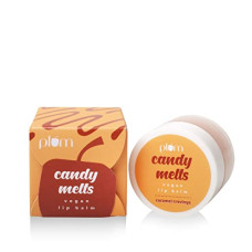 Deals and Offers on - Plum Candy Melts Caramel Cravings Vegan Lip Balm | Heals Cracked | For Chapped Lips to Lighten| With UV Protection | 100% Cruelty-Free Deals, Discounts & Offers on - Plum Candy Melts Caramel Cravings Vegan Lip Balm | Heals Cracked | For Chapped Lips to Lighten| With UV Protection | 100% Cruelty-Free