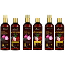 Deals, Discounts & Offers on  - Phillauri Red Onion Black Seed Oil Ultimate Hair Care Kit (Shampoo + Hair Oil)(6 Items in the set)