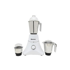 Deals, Discounts & Offers on  - ARSOMAA Diamo Mixer Grinder Power Pro 750-Watt , Your Culinary Creativity with 3 Jars, Stainless Steel Blades | 24 Months Warranty - White Edition