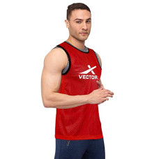 Deals, Discounts & Offers on Accessories - Vector X Training Bibs for Football Soccer Basketball Volleyball