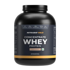 Deals, Discounts & Offers on  - Nutrabay Gold 100% Whey Protein Concentrate with Digestive Enzymes & Vitamin Minerals, 25g Protein | Protein Powder