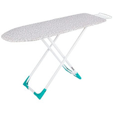 Deals, Discounts & Offers on  - Amazon Brand - Solimo Wooden Ironing Board/Table with Iron Holder, Foldable & Adjustable (122 x 40cm) Grey
