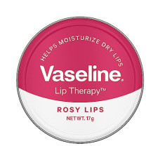 Deals, Discounts & Offers on  - Vaseline Lip Tins Rosy Lips, 17 g | Provides Hydration, Sheer Pink Tint & Glossy Shine