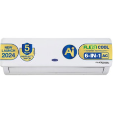 Deals, Discounts & Offers on Air Conditioners - [For HDFC Credit Card Emi] CARRIER 1 Ton 3 Star Split Inverter AC - White(CAI12ER3R34F0, Copper Condenser)