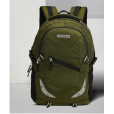 Deals, Discounts & Offers on  - PROVOGUELarge 35 L Laptop Backpack Spacy unisex backpack with rain cover and reflective strip(Green)