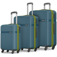 Deals, Discounts & Offers on  - SafariHard Body Set of 3 Luggage 4 Wheels - Magnum Fury 3P set 4W - Blue