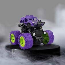 Deals, Discounts & Offers on  - 4WD 360 Degree Mini Monster Trucks Friction Powered Cars for Kids Big Rubber Tires Baby Boys Super Cars Blaze Truck