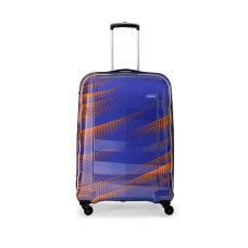 Deals, Discounts & Offers on  - Aristocrat Force 55cm 360 rotated Acrylonitrile Butadiene Styrene (ABS) Hardsided Cabin Size 4 Wheels Red Suitcase