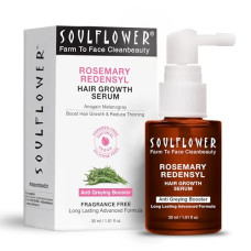 Deals, Discounts & Offers on Beauty Care - Soulflower Rosemary Redensyl Hair Growth Serum & Anti Greying Booster Concentrate|4% Anagain, 1% Melanogray,Caffeine, Biotin, Keratin, Tea Tree, Chia Seeds & Rice Water