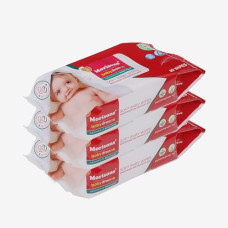 Deals, Discounts & Offers on Baby Care - Morisons Baby Dreams Gentle Premium Wet Wipes with Aloe Extracts & Vitamin E | 97% Water Wipes| dermatologically tested | Alcohol Free | Paraben Free | Wipes 80s Pack of 3