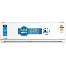 Deals, Discounts & Offers on Air Conditioners - MarQ by Flipkart 2024 Range 1 Ton 3 Star Split Inverter 4-in-1 Convertible with Turbo Cool Technology AC - White(103IPG23WQ, Copper Condenser)