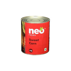 Deals, Discounts & Offers on Vegetables & Fruits - Neo Sweet Corn Kernels 3 kg Tin I American sweet corn I Make Spicy Sweet Corn I Use as topping