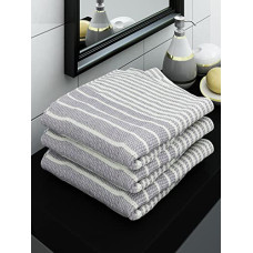 Deals, Discounts & Offers on  - Athom Living Woven Light Weight Bath Towels 150L x 75W Set of 3