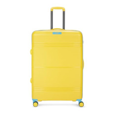Deals, Discounts & Offers on  - Skybags Paratrip Large Size Hard Luggage (79 cm) | Polypropylene Luggage Trolley with 8 Wheels| Bumblebee| Unisex