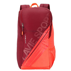 Deals, Discounts & Offers on Backpacks - Lavie Sport Canon 24 Ltrs Latest Standard Backpack | College Bags For Girls & Boys, Maroon