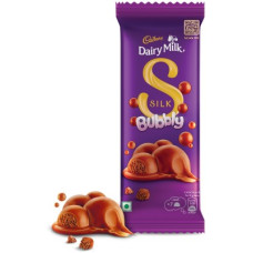 Deals, Discounts & Offers on Food and Health - Cadbury Dairy Milk Silk Bubbly Chocolate Bars(120 g)