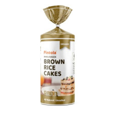 Deals, Discounts & Offers on  - PINTOLA Organic Brown Rice Cake - All Natural (Unsalted, Pack of 1) (130 g), Gluten-Free Snack
