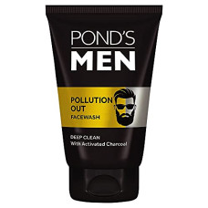 Deals, Discounts & Offers on  - Pond's Men Pollution Out Activated Charcoal Deep Clean Facewash, 100 g
