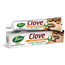 Deals, Discounts & Offers on  - Dabur Herb'l Clove Cavity Protection Toothpaste - 200g | No added Fluoride & Parabens | For Strong & Healthy Teeth | Fights Bacteria & Relieves Dental Pain | Provides Pleasant Mouthfeel After Brushing