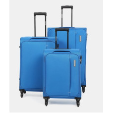 Deals, Discounts & Offers on  - PROVOGUESoft Body Set of 3 Luggage 4 Wheels - Edge Combo Set (30inch+ 26inch+22inch) - Blue