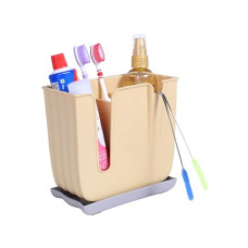 Deals, Discounts & Offers on  - JIALTO Toothbrush Holders For Bathroom Modern, Hygienic and Durable Brush Holder, Ideal for Storing Multiple Brushes, Stylish Toothbrush Holder