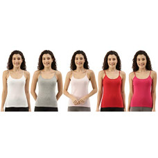 Deals, Discounts & Offers on Women - Ap'pulse Women's Camisole(Pack of 5)