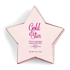 Deals, Discounts & Offers on Beauty Care - Makeup Revolution I Heart Revolution Star Of The Show Highlighter Gold Star, Multicolor, 10 g