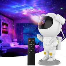 Deals, Discounts & Offers on  - Star Projector Night Lights Kids Room Decor Aesthetic Tiktok Astronaut Nebula Galaxy Projector Night Light Remote Control Timing and 360 Magnetic Head Lights