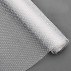 Deals, Discounts & Offers on  - Primelife Multipurpose Super Strong EVA Anti-Slip Bathroom Cabinet Drawer Shelf Mat Liner Sheets Roll, Fridge Mat, Table Mat (Dot-Natural White) (60cm X 125cm,1.25mtr)