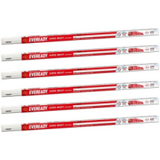 Deals, Discounts & Offers on  - EVEREADY Ultra Slim 20W 4ft Batten | Highly Efficient |Surge Protection | 2 Year Warranty Straight Linear LED Tube Light(White, Pack of 6)