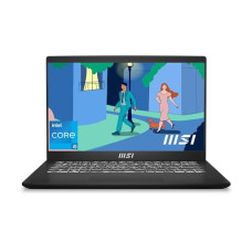 Deals, Discounts & Offers on Laptops - MSI Modern 14, Intel 12th Gen. i5-1235U, 35CM FHD 60Hz Laptop (8GB/512GB NVMe SSD/Windows 11 Home/Intel Iris Xe/Black/1.4Kg), C12M-220IN