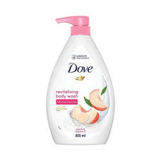 Deals, Discounts & Offers on  - Dove Revitalizing Bodywash scented with peach and infused with Vtamin C to hydrate your skin, 100% gentle cleansers, paraben free/sulphate free cleansers, 100% plant- based moisturisers, 800ml