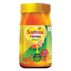 Deals, Discounts & Offers on  - Saffola Honey Gold, 100% Pure Honey, Made with Kashmir Honey, 1Kg
