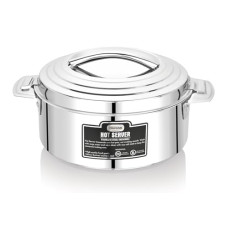 Deals, Discounts & Offers on  - Paras Homeware Hot Server Steel Casserole|Food Grade | Easy to Carry | Easy to Store For Rice, Gravy, Curry|5000ml
