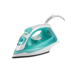 Deals, Discounts & Offers on Irons - Cello Steamy Neo Steam Iron, Blue (240 V AC, 50 Hz, 1300 W) | Large Water Tank inlet | Easy Grip Fabric Selector Knob | Scratch resistant Non Stick Sole Plate