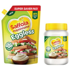 Deals, Discounts & Offers on  - Saffola Mayonnaise Eggless | Extra Creamy & Tasty, 750g & Saffola Mayonnaise Eggless | Extra Creamy & Tasty, 250g