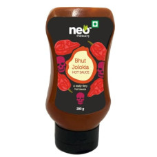Deals, Discounts & Offers on  - Neo Bhut Hot Sauce 290g I Made of Ghost Peppers (Bhut Jolokia) I P1 I Extra Spicy Chilli Sauce I Topping & Dip
